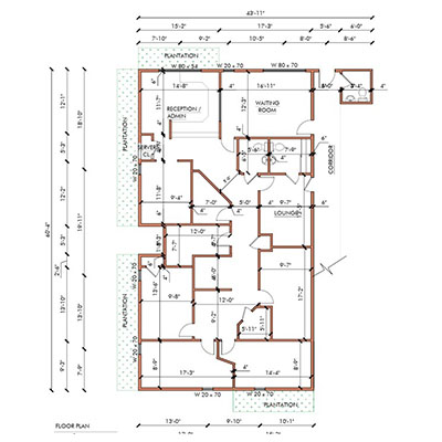 Floor Plan Suite 1
