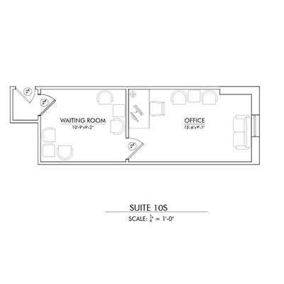 Floor Plan Suite 10S