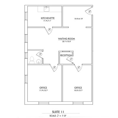 Floor Plan Suite 11