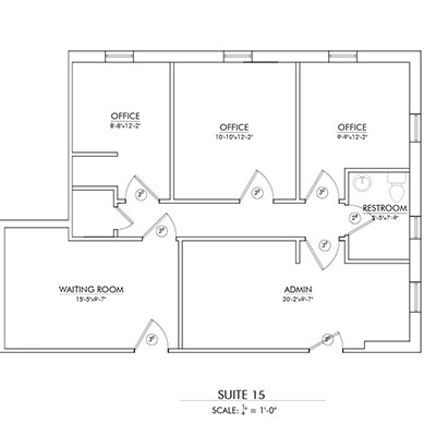 Floor Plan Suite 15