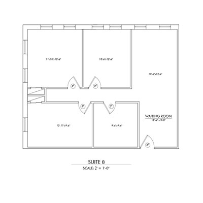 Floor Plan Suite 8